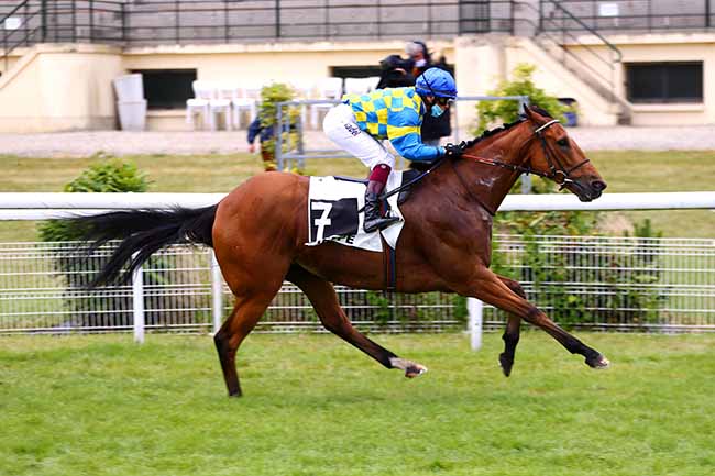 Photo d'arrivée de la course pmu PRIX DE LA REGION NORMANDIE à DIEPPE le Mardi 16 juin 2020