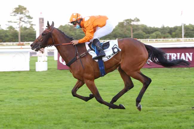 Photo d'arrivée de la course pmu PRIX CHAMPAGNE DUVAL-LEROY à LA TESTE DE BUCH le Jeudi 18 juin 2020