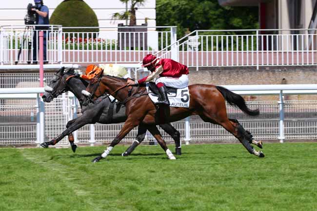 Photo d'arrivée de la course pmu PRIX BOIS ROUAUD à AUTEUIL le Mardi 23 juin 2020