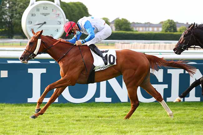 Photo d'arrivée de la course pmu PRIX DE LA CHAUSSEE NEUVE à CHANTILLY le Samedi 27 juin 2020