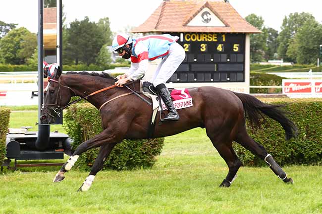 Photo d'arrivée de la course pmu PRIX LEOPOLD D'ORSETTI à CLAIREFONTAINE le Lundi 29 juin 2020