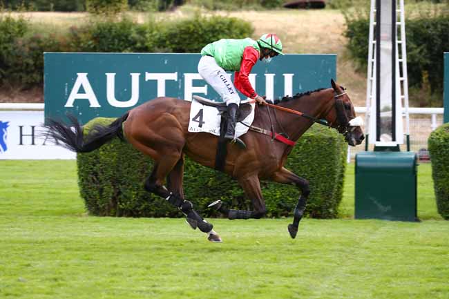 Photo d'arrivée de la course pmu PRIX CARMONT à AUTEUIL le Samedi 4 juillet 2020