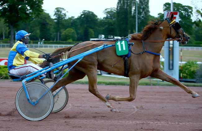 Photo d'arrivée de la course pmu PRIX DE SOUILLAC à ENGHIEN le Mercredi 15 juillet 2020