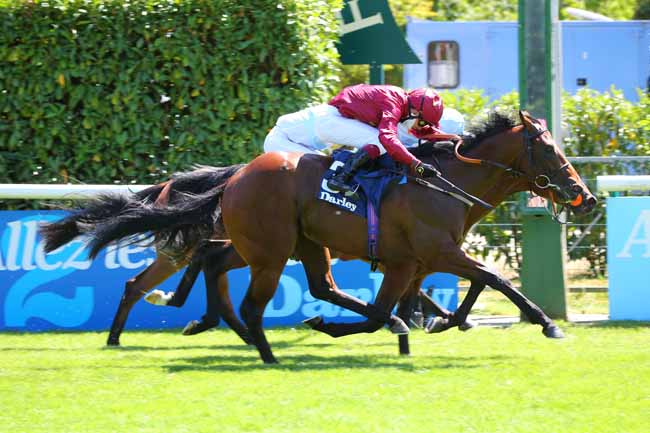 Photo d'arrivée de la course pmu DARLEY PRIX ROBERT PAPIN à CHANTILLY le Dimanche 19 juillet 2020