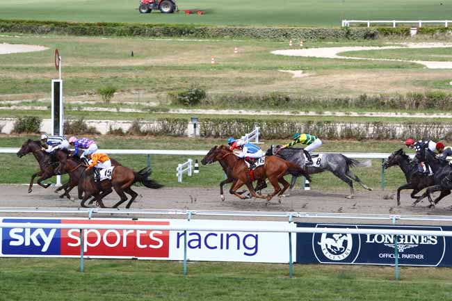 Photo d'arrivée de la course pmu PRIX DE LA VILLA LUCIE à DEAUVILLE le Samedi 1 août 2020