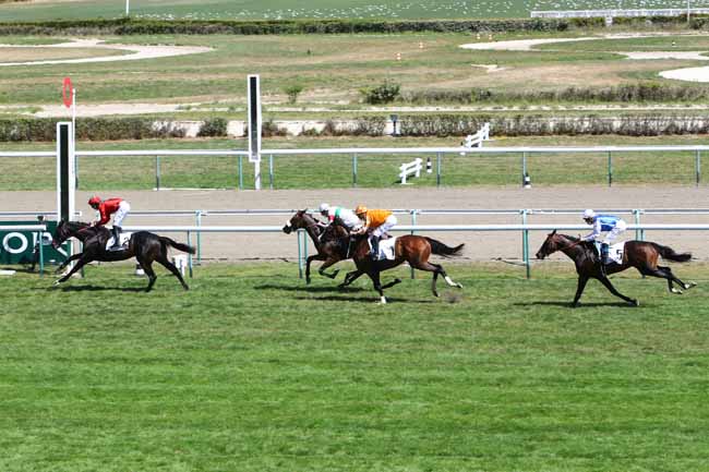 Photo d'arrivée de la course pmu PRIX DE L'ORNE à DEAUVILLE le Mardi 4 août 2020