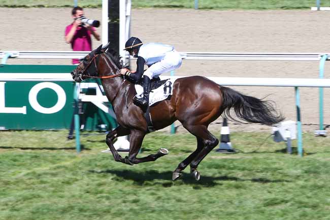 Photo d'arrivée de la course pmu PRIX DE CREVECOEUR à DEAUVILLE le Mardi 4 août 2020