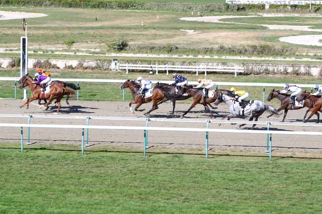 Photo d'arrivée de la course pmu PRIX DE CAMEMBERT à DEAUVILLE le Mardi 4 août 2020