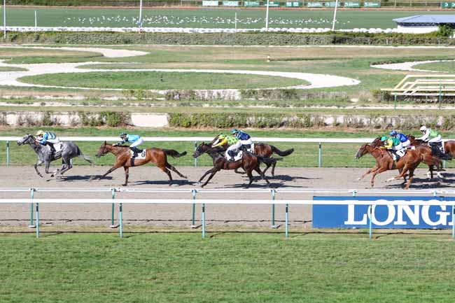 Photo d'arrivée de la course pmu PRIX DE LA BRUYERE à DEAUVILLE le Mardi 4 août 2020