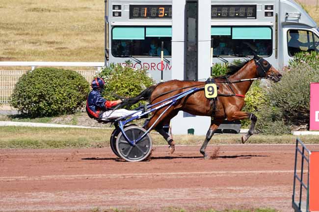 Photo d'arrivée de la course pmu PRIX DE LA PORTE D'ASNIERES à ENGHIEN le Jeudi 6 août 2020
