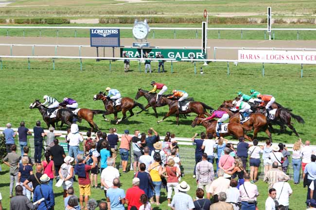 Photo d'arrivée de la course pmu PRIX DE BAYEUX à DEAUVILLE le Samedi 15 août 2020