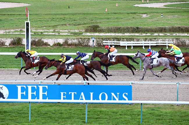 Photo d'arrivée de la course pmu PRIX DE LA VERONNE à DEAUVILLE le Jeudi 20 août 2020