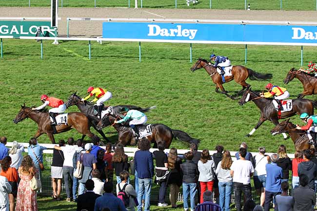 Photo d'arrivée de la course pmu PRIX DE CAGNY à DEAUVILLE le Dimanche 23 août 2020