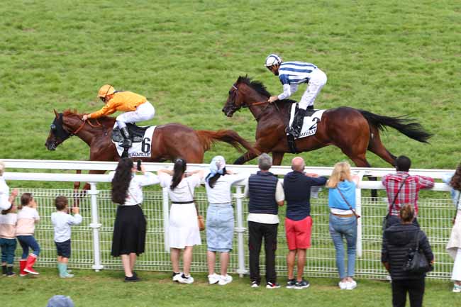 Photo d'arrivée de la course pmu PRIX DE CAEN à DEAUVILLE le Mardi 25 août 2020