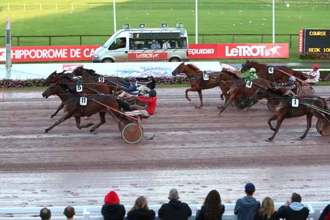 Photo d'arrivée de la course pmu PRIX DES EDELWEISS à CABOURG le Vendredi 28 août 2020