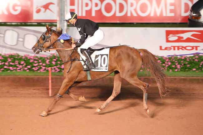 Photo d'arrivée de la course pmu PRIX DES EUPHORBES à CABOURG le Vendredi 28 août 2020