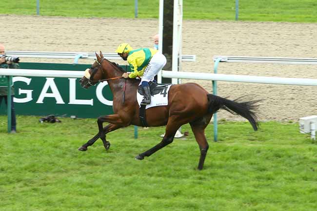 Photo d'arrivée de la course pmu BARRIERE PRIX QUINCEY à DEAUVILLE le Dimanche 30 août 2020