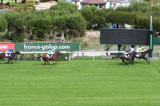 Photo d'arrivée de la course pmu PRIX DU TELLIER à SAINT-CLOUD le Lundi 31 août 2020