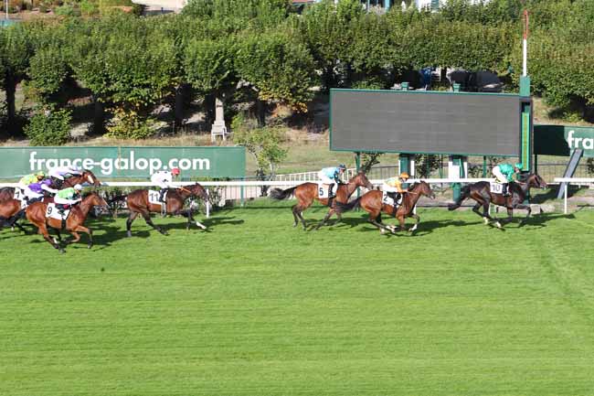 Photo d'arrivée de la course pmu PRIX CLAIRVOYANT à SAINT-CLOUD le Lundi 31 août 2020