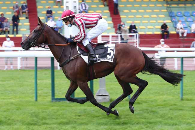 Photo d'arrivée de la course pmu PRIX ASTON BLOUNT à COMPIEGNE le Jeudi 10 septembre 2020