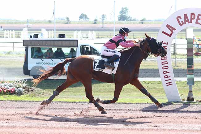 Photo d'arrivée de la course pmu PRIX DU CROISE LAROCHE à LA CAPELLE le Mercredi 16 septembre 2020