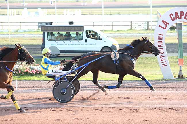 Photo d'arrivée de la course pmu PRIX POIVRE ROSE à LA CAPELLE le Mercredi 16 septembre 2020