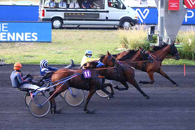 Photo d'arrivée de la course pmu PRIX DE NANCY à PARIS-VINCENNES le Dimanche 20 septembre 2020