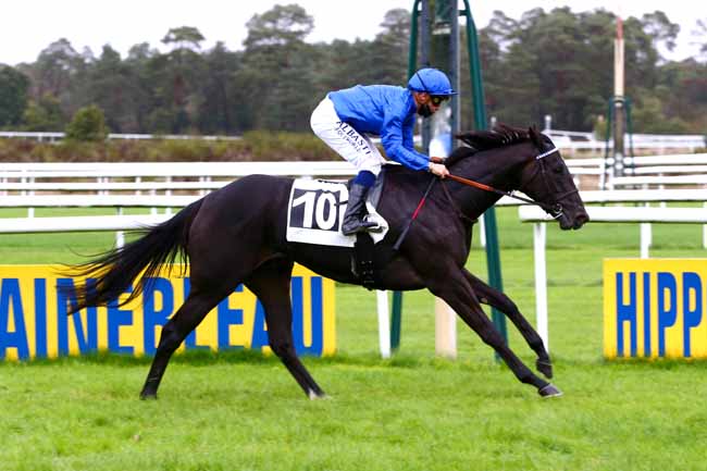 Photo d'arrivée de la course pmu PRIX JOUR DE GALOP à FONTAINEBLEAU le Lundi 5 octobre 2020