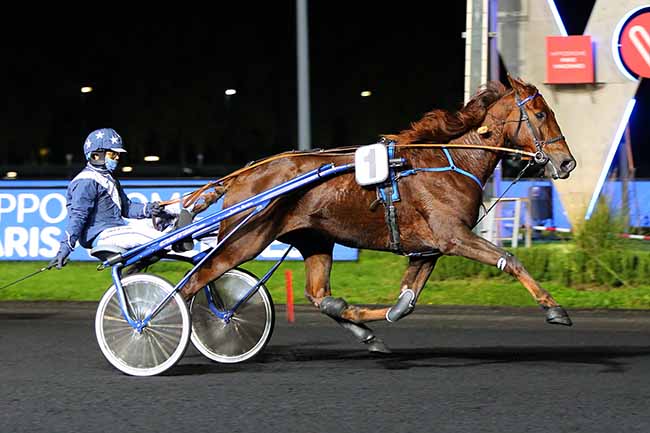 Photo d'arrivée de la course pmu PRIX HERA à PARIS-VINCENNES le Vendredi 9 octobre 2020