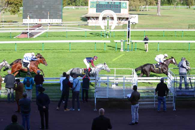Photo d'arrivée de la course pmu PRIX DE VILLERS-COTTERETS à COMPIEGNE le Vendredi 9 octobre 2020