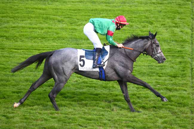 Photo d'arrivée de la course pmu PRIX DU HARAS DE LA HUME à SAINT-CLOUD le Mercredi 14 octobre 2020