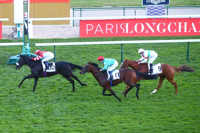 Photo d'arrivée de la course pmu PRIX D'ARGENCES à LONGCHAMP le Jeudi 15 octobre 2020