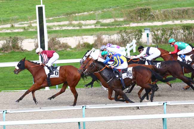Photo d'arrivée de la course pmu GRAND HANDICAP DE LA PISTE FIBREE à DEAUVILLE le Mardi 20 octobre 2020