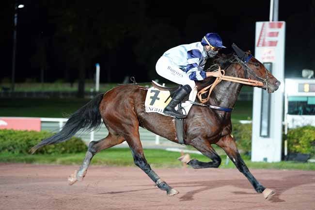 Photo d'arrivée de la course pmu PRIX DE LA BASTILLE à ENGHIEN le Mercredi 21 octobre 2020