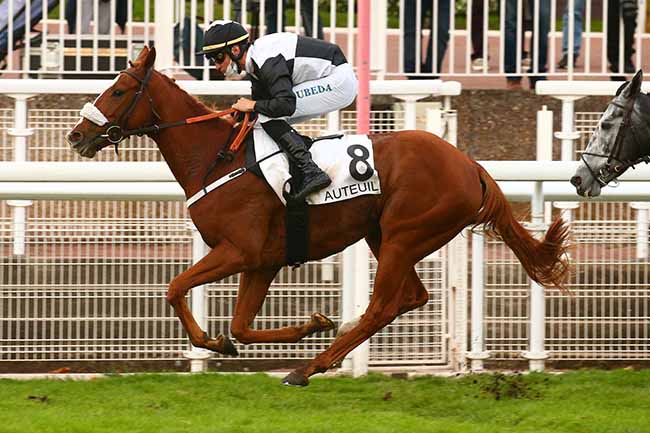 Photo d'arrivée de la course pmu PRIX CAP à AUTEUIL le Jeudi 22 octobre 2020