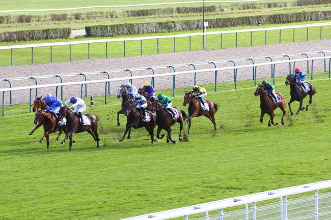 Photo d'arrivée de la course pmu PRIX DE SAINT-DESIR à DEAUVILLE le Jeudi 22 octobre 2020