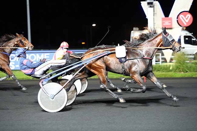 Photo d'arrivée de la course pmu PRIX GISELLA à PARIS-VINCENNES le Vendredi 23 octobre 2020