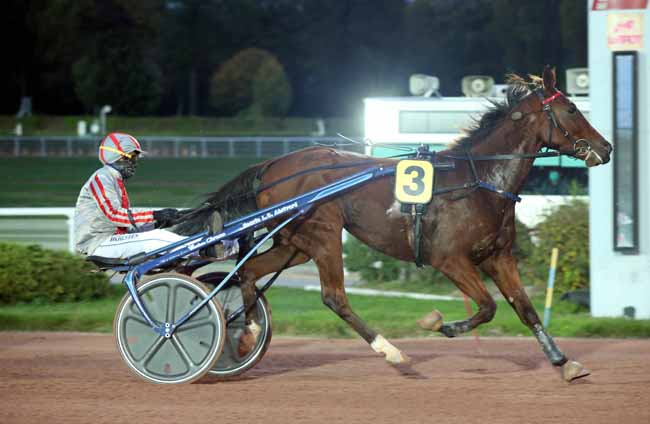 Photo d'arrivée de la course pmu PRIX DE LA PLACE MAUBERT à ENGHIEN le Samedi 24 octobre 2020