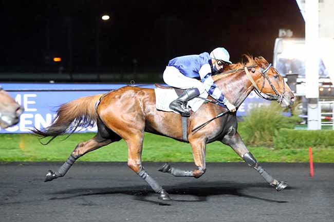 Photo d'arrivée de la course pmu PRIX ATHAMANTIS à PARIS-VINCENNES le Mardi 27 octobre 2020