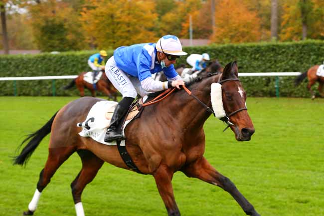 Photo d'arrivée de la course pmu PRIX DE L'HISTOIRE D'ESTHER à CHANTILLY le Samedi 31 octobre 2020