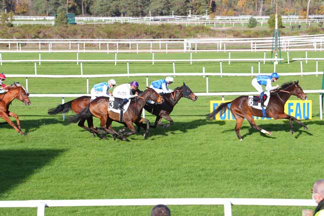 Photo d'arrivée de la course pmu PRIX BILOE HORLOGERIE MONTE-CARLO à FONTAINEBLEAU le Jeudi 12 novembre 2020