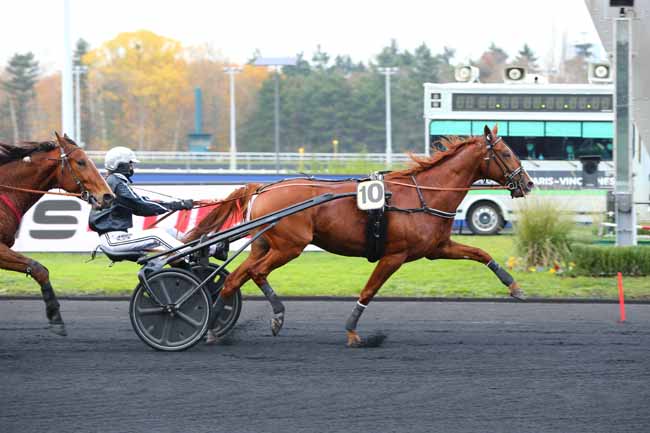 Photo d'arrivée de la course pmu FINALE DU GRAND NATIONAL DES AMATEURS à PARIS-VINCENNES le Dimanche 6 décembre 2020