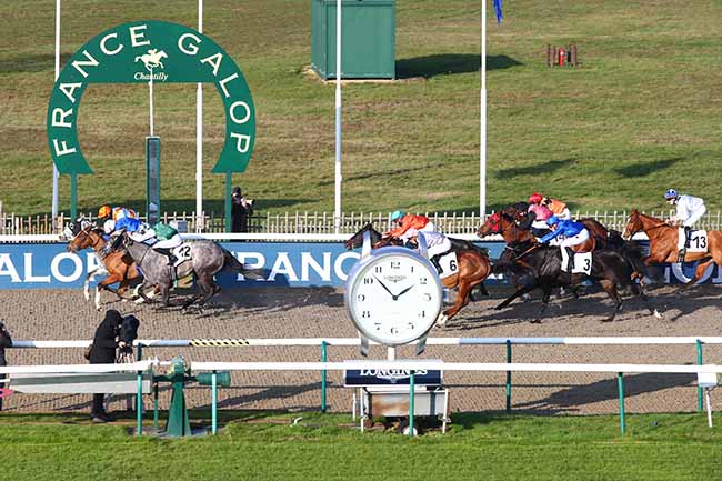 Photo d'arrivée de la course pmu PRIX D'EPSOM à CHANTILLY le Mardi 8 décembre 2020