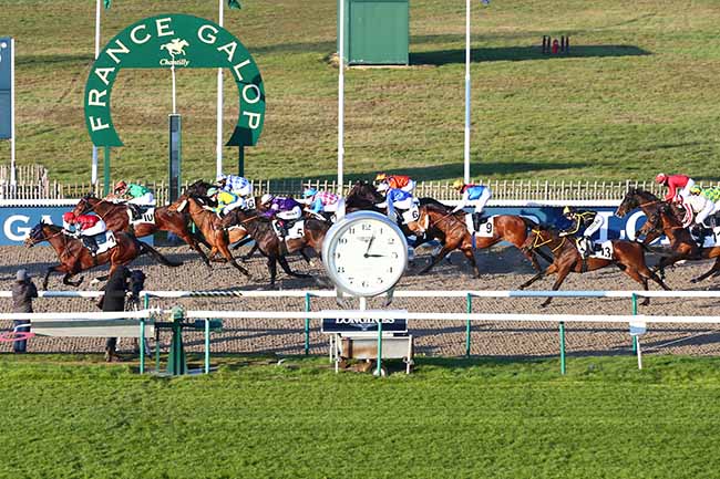 Photo d'arrivée de la course pmu PRIX DE WATERMAEL-BOITSFORT à CHANTILLY le Mardi 8 décembre 2020