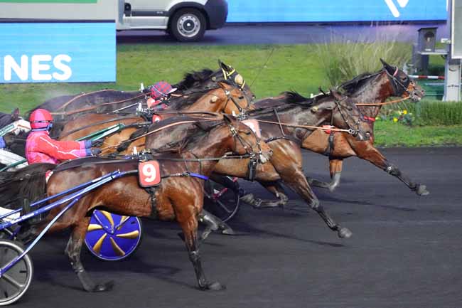 Photo d'arrivée de la course pmu PRIX DE DECIZE à PARIS-VINCENNES le Mercredi 9 décembre 2020