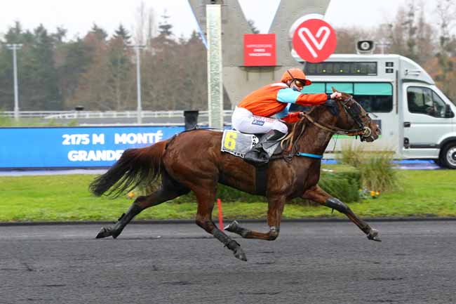 Photo d'arrivée de la course pmu PRIX RAOUL BALLIERE à PARIS-VINCENNES le Samedi 12 décembre 2020