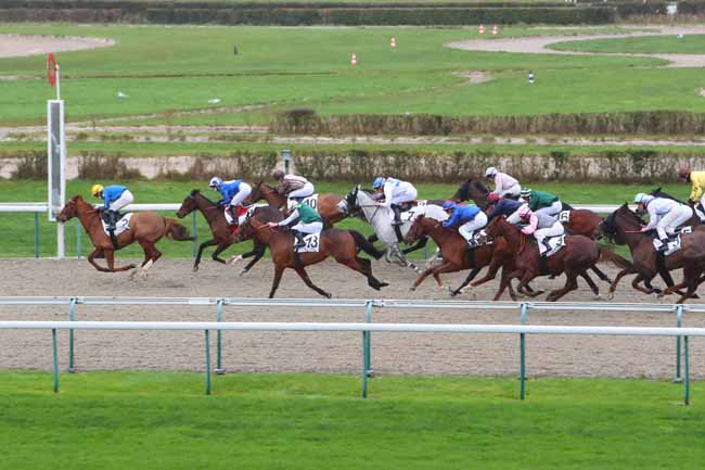 Photo d'arrivée de la course pmu PRIX DE BASLY à DEAUVILLE le Lundi 28 décembre 2020