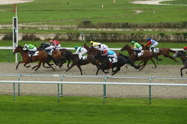 Photo d'arrivée de la course pmu PRIX DE LA SEULLETTE à DEAUVILLE le Dimanche 3 janvier 2021