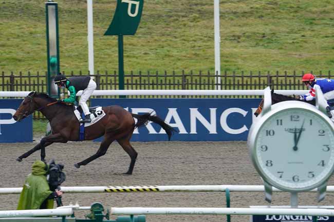 Photo d'arrivée de la course pmu PRIX ARTUS à CHANTILLY le Mercredi 13 janvier 2021