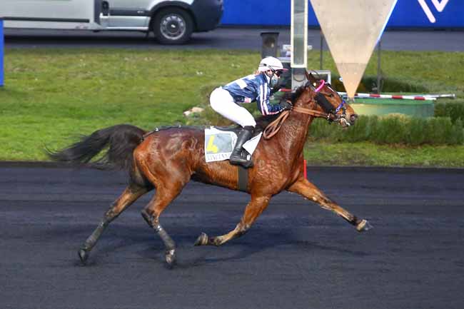 Photo d'arrivée de la course pmu PRIX DE CHATEAUROUX à PARIS-VINCENNES le Mardi 26 janvier 2021